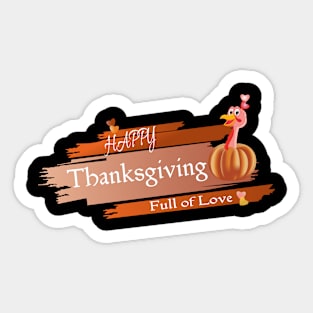 thanksgiving Sticker
